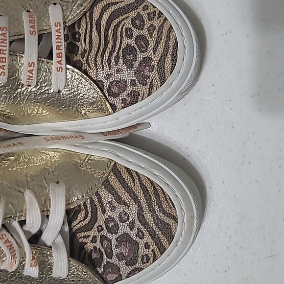Sabrinas made in Spain gold animal print sneakers size EU 39 - Picture 13 of 13